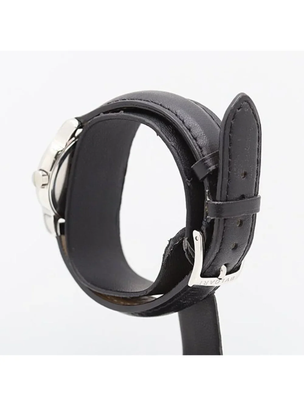 Bvlgari Bulgari Solotempo Quartz Date Black Dial Watch